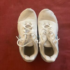 Nike White and Light Blue Sneakers